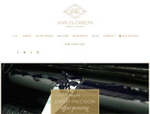 Tablet Screenshot of annelizabeth.com